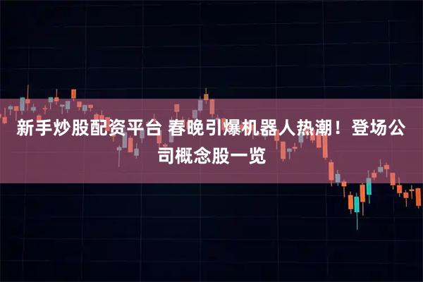 新手炒股配资平台 春晚引爆机器人热潮！登场公司概念股一览